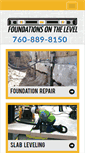 Mobile Screenshot of foundationsonthelevel.com